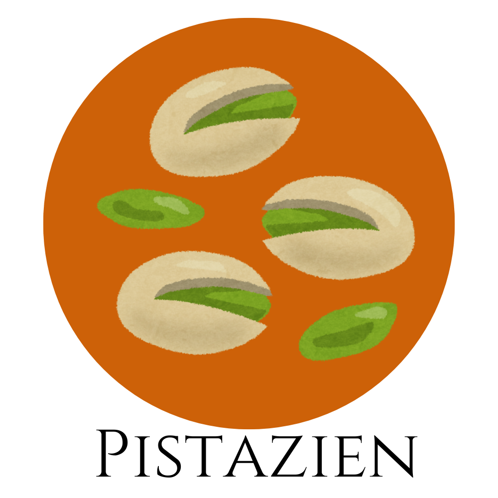 Illustration von Pistazien-Nüssen